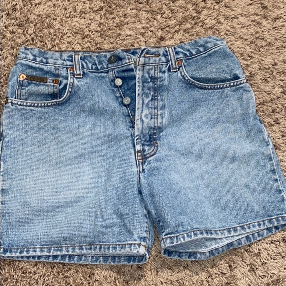 Calvin Klein Jean shorts size 7